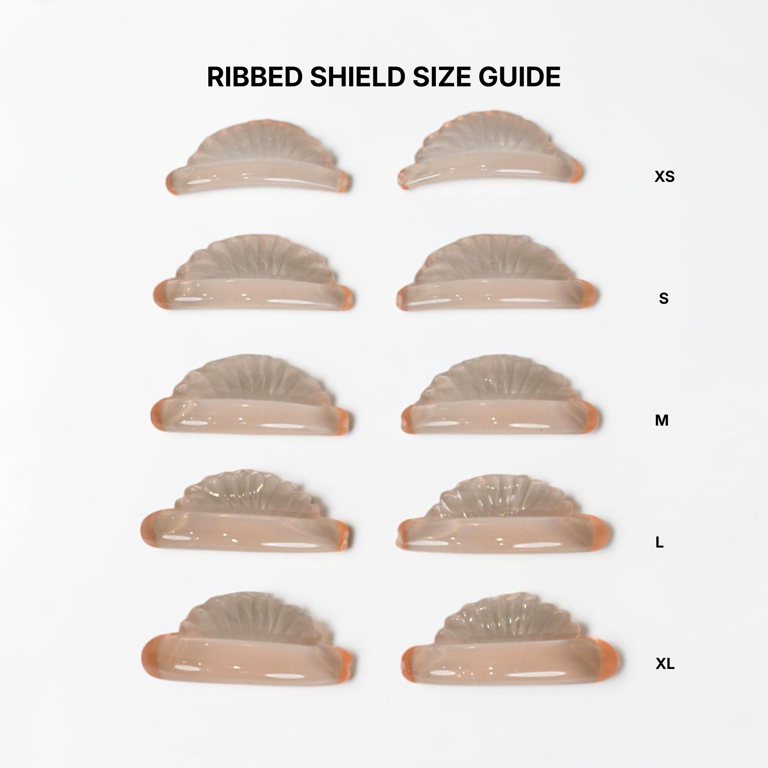 Glueless Ribbed Lash Shield