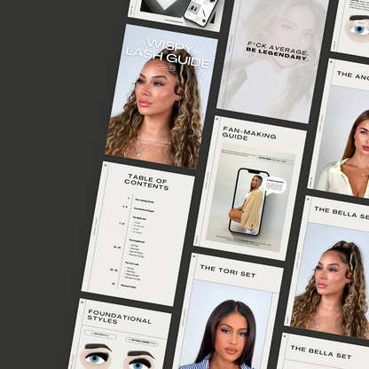 BUNDLE: Wispy Lash Guide Part 1-6 + Eye Design eBook