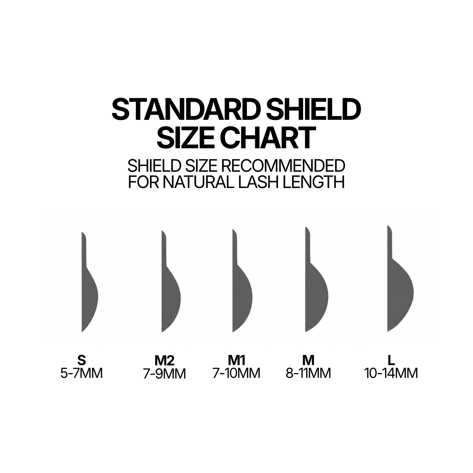 Glueless Standard Lash Shield