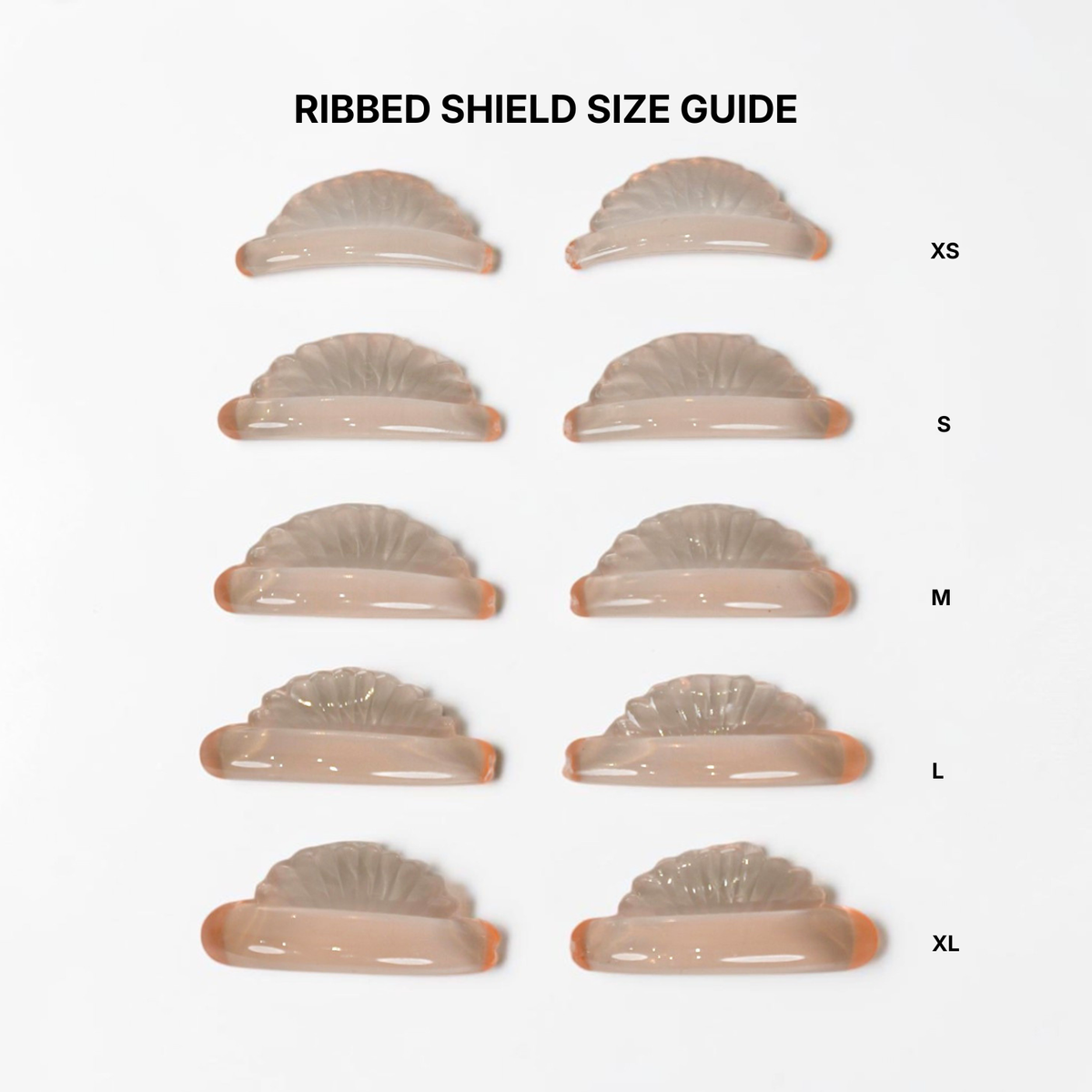 Glueless Ribbed Lash Shield