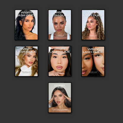 BUNDLE: Wispy Lash Guide Part 1-6 + Eye Design eBook
